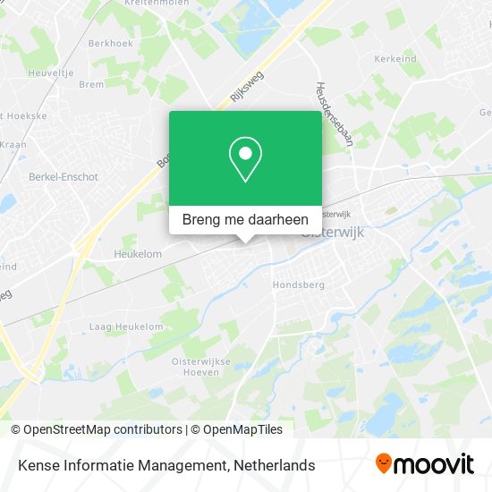 Kense Informatie Management kaart