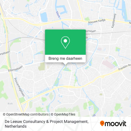 De Leeuw Consultancy & Project Management kaart