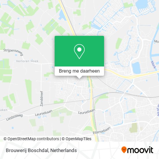 Brouwerij Boschdal kaart