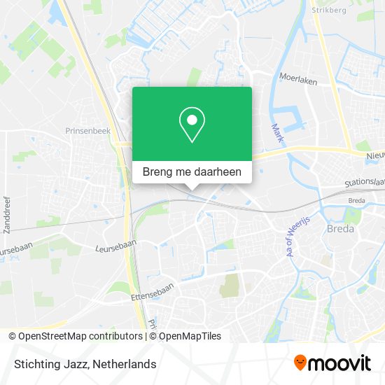 Stichting Jazz kaart