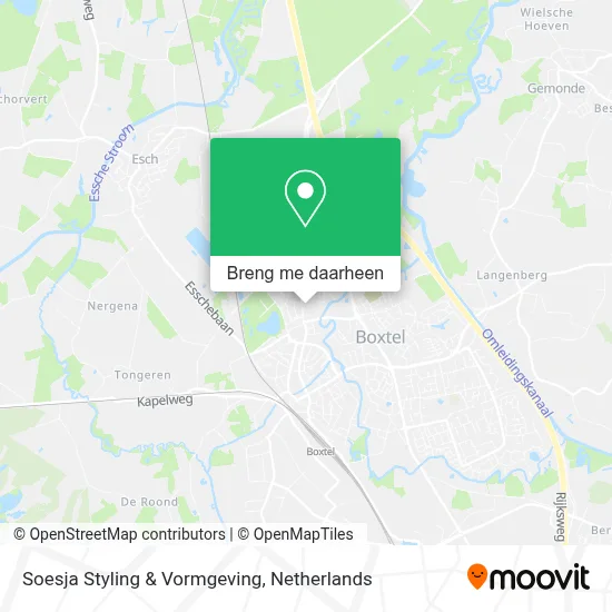 Soesja Styling & Vormgeving kaart