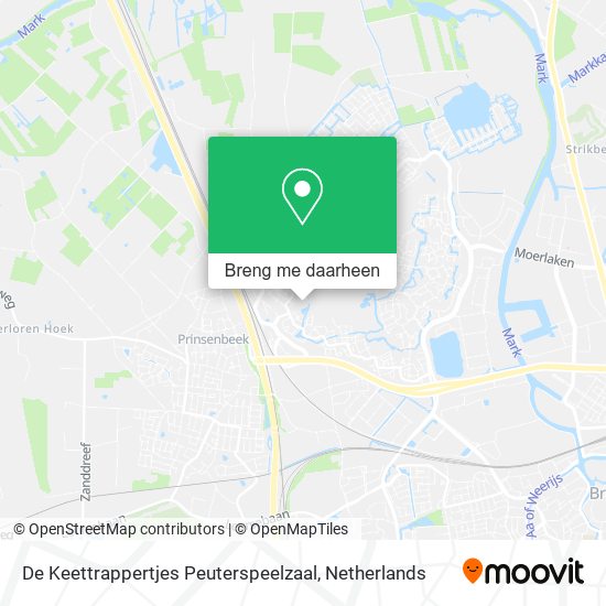 De Keettrappertjes Peuterspeelzaal kaart