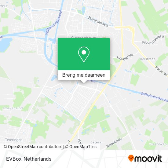 EVBox kaart