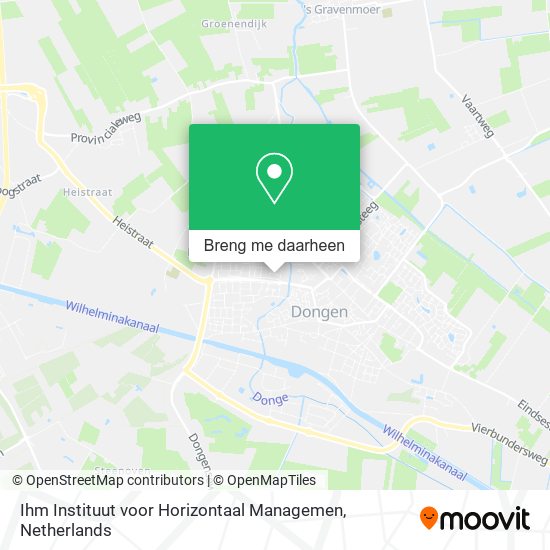 Ihm Instituut voor Horizontaal Managemen kaart