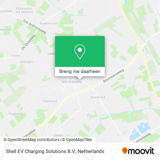 Shell EV Charging Solutions B.V. kaart