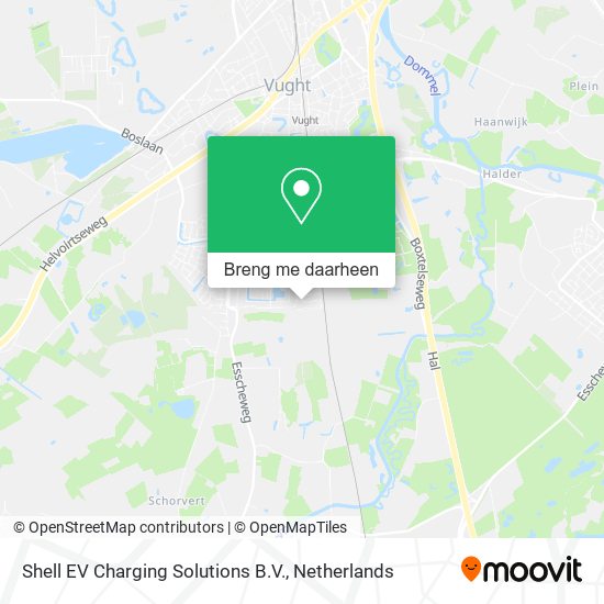 Shell EV Charging Solutions B.V. kaart