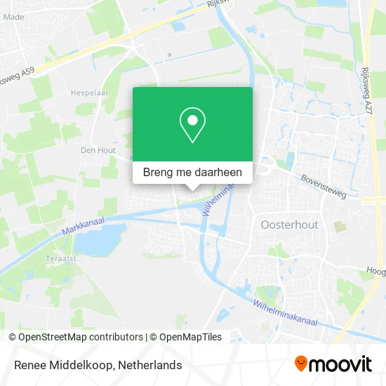 Renee Middelkoop kaart