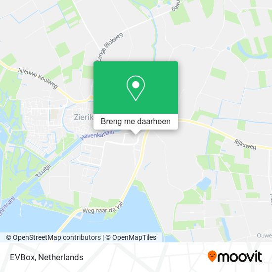 EVBox kaart