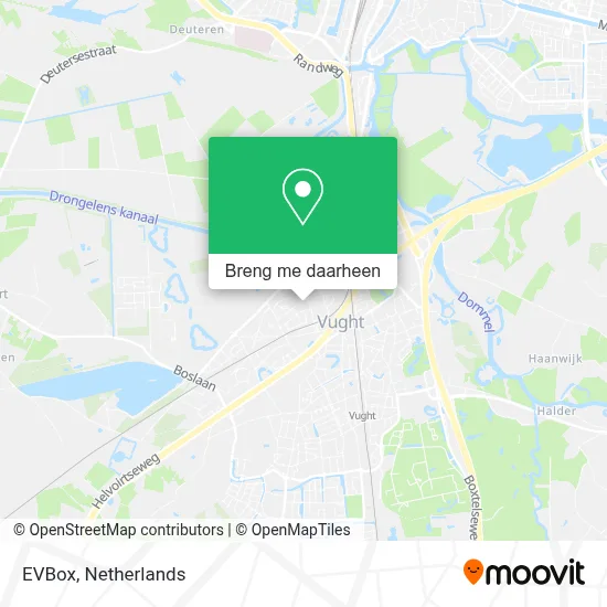 EVBox kaart