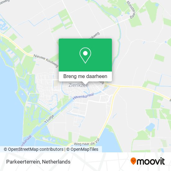 Parkeerterrein kaart