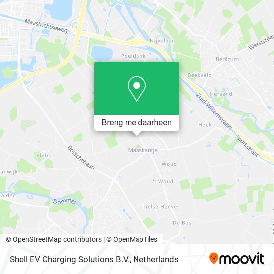 Shell EV Charging Solutions B.V. kaart