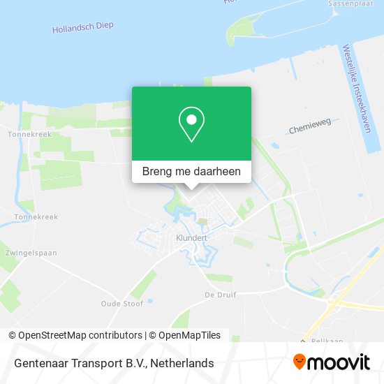 Gentenaar Transport B.V. kaart