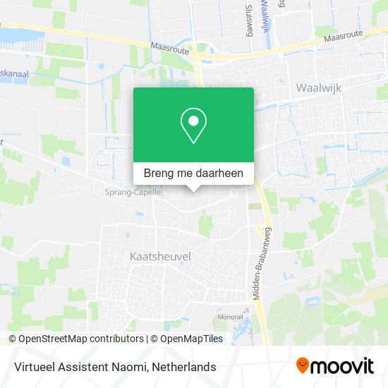 Virtueel Assistent Naomi kaart