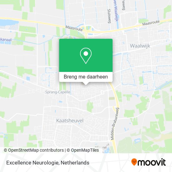 Excellence Neurologie kaart