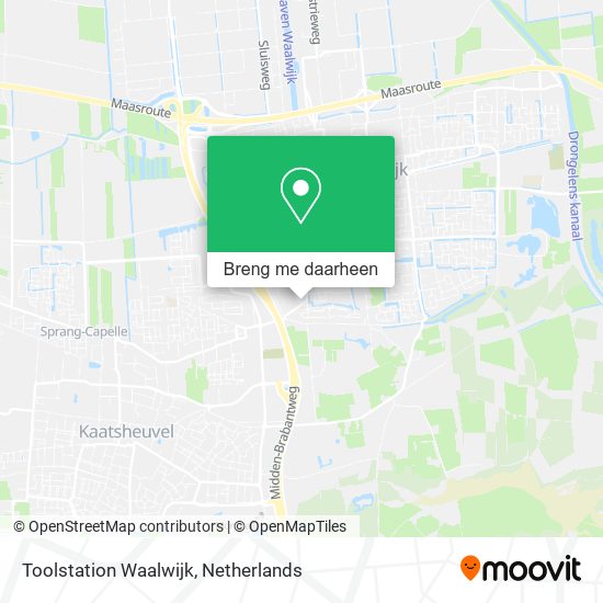 Toolstation Waalwijk kaart