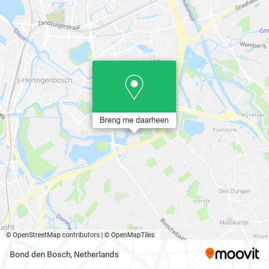 Bond den Bosch kaart