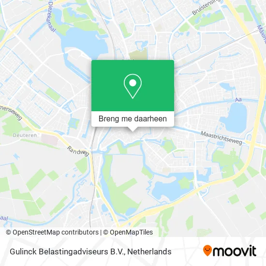Gulinck Belastingadviseurs B.V. kaart