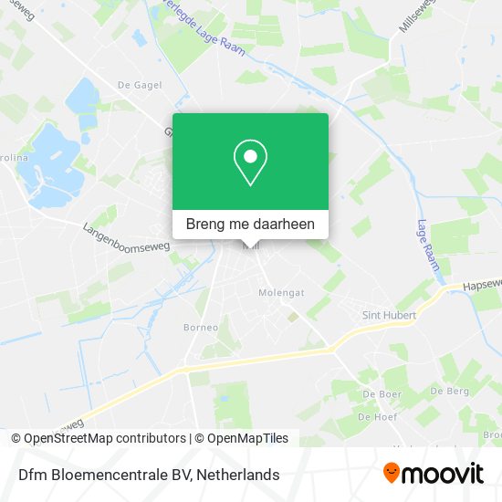 Dfm Bloemencentrale BV kaart