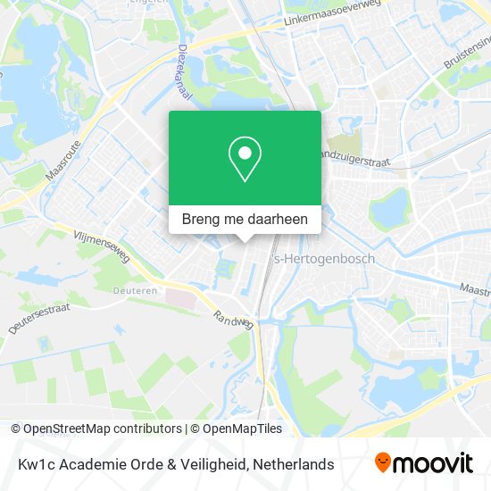 Kw1c Academie Orde & Veiligheid kaart