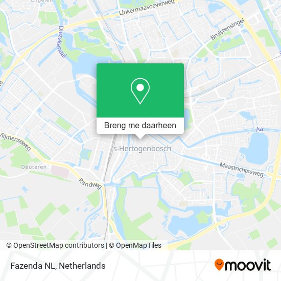 Fazenda NL kaart