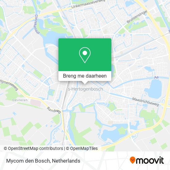 Mycom den Bosch kaart