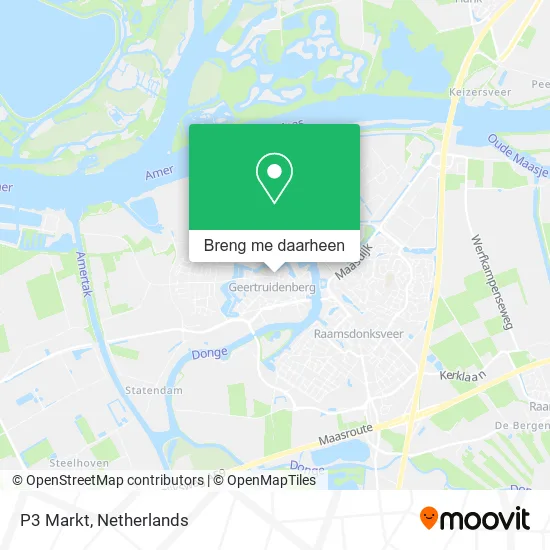 P3 Markt kaart