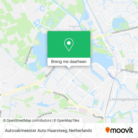 Autovakmeester Auto Haarsteeg kaart