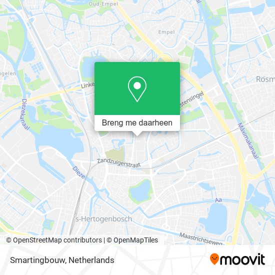 Smartingbouw kaart