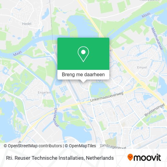 Rti. Reuser Technische Installaties kaart