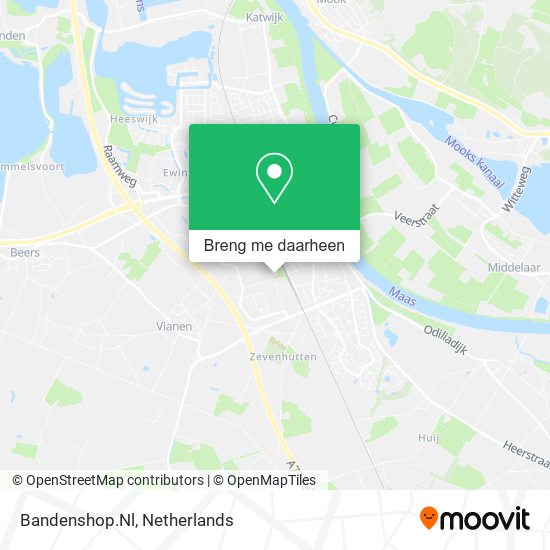 Bandenshop.Nl kaart