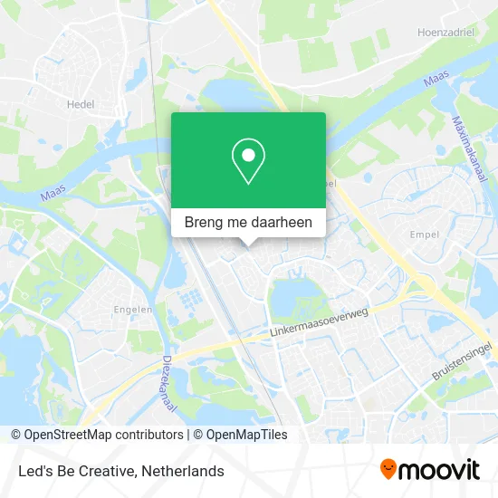 Led's Be Creative kaart