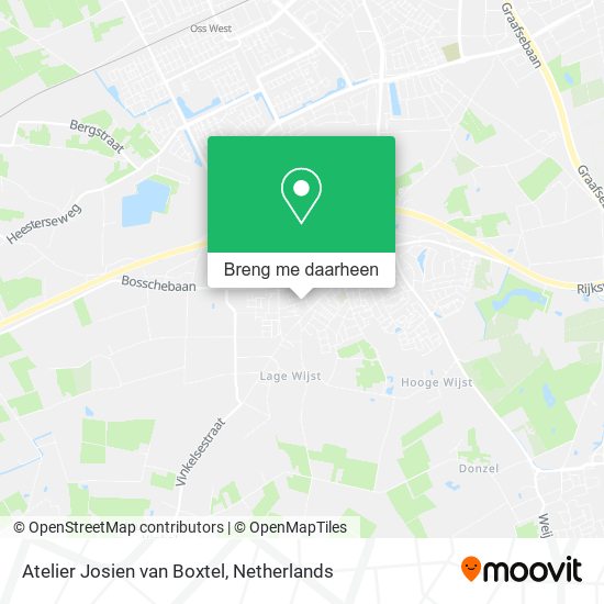 Atelier Josien van Boxtel kaart