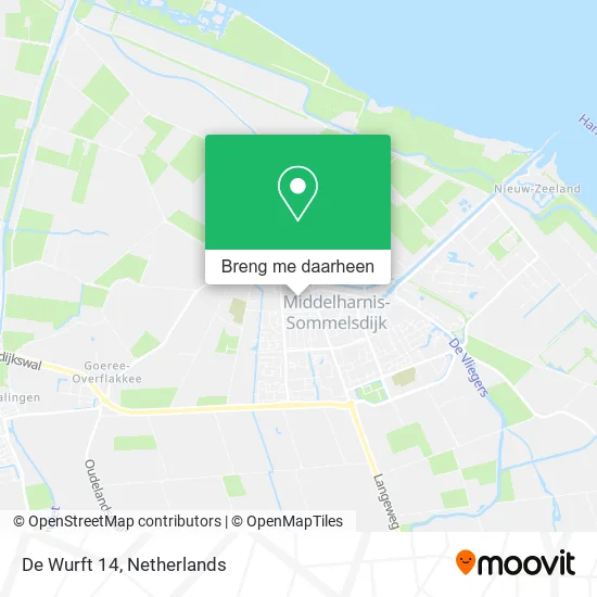 De Wurft 14 kaart
