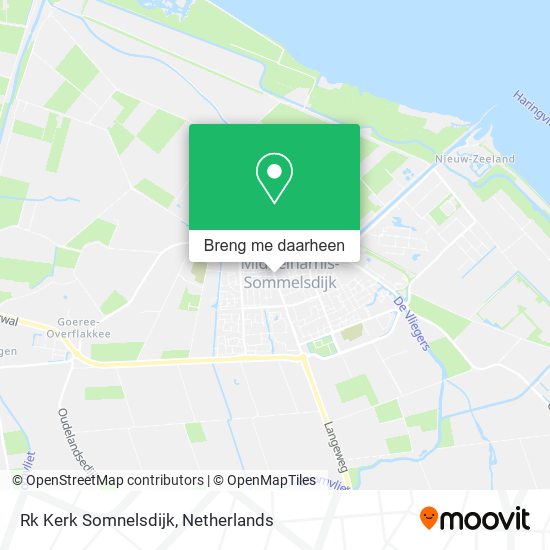 Rk Kerk Somnelsdijk kaart