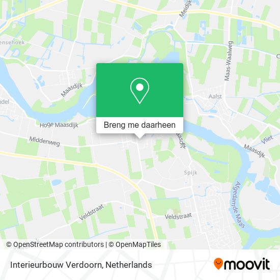 Interieurbouw Verdoorn kaart