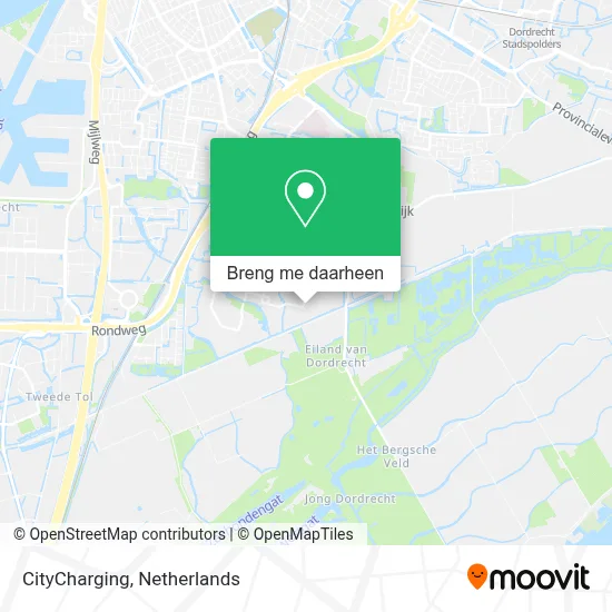 CityCharging kaart