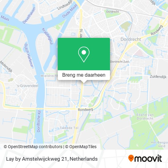 Lay by Amstelwijckweg 21 kaart