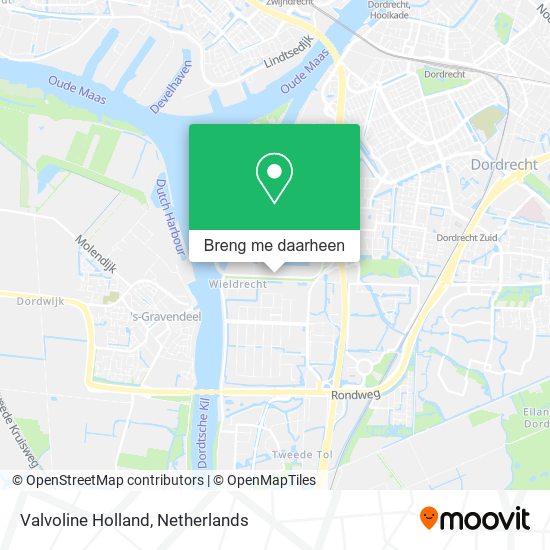 Valvoline Holland kaart