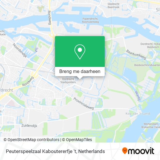 Peuterspeelzaal Kaboutererfje 't kaart