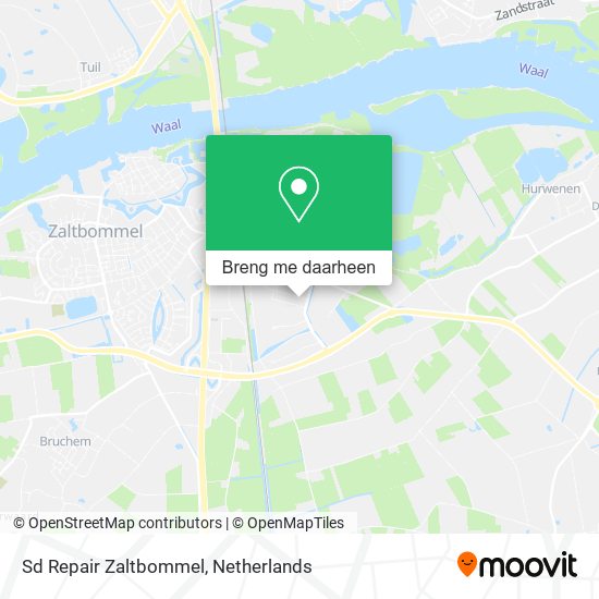 Sd Repair Zaltbommel kaart