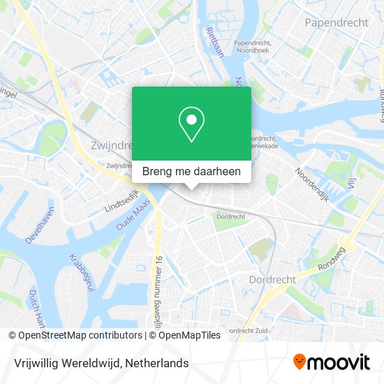 Vrijwillig Wereldwijd kaart