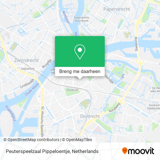 Peuterspeelzaal Pippeloentje kaart