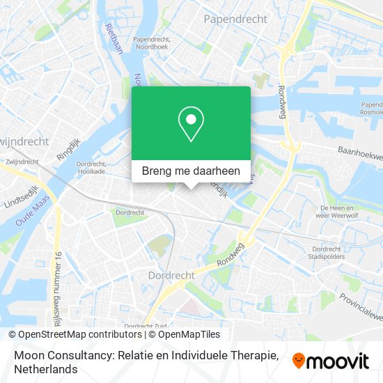 Moon Consultancy: Relatie en Individuele Therapie kaart