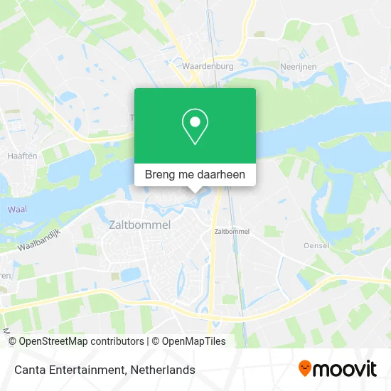 Canta Entertainment kaart