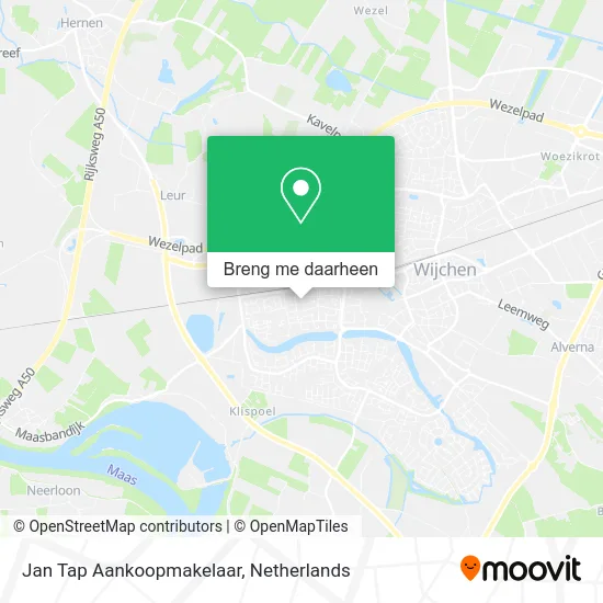 Jan Tap Aankoopmakelaar kaart