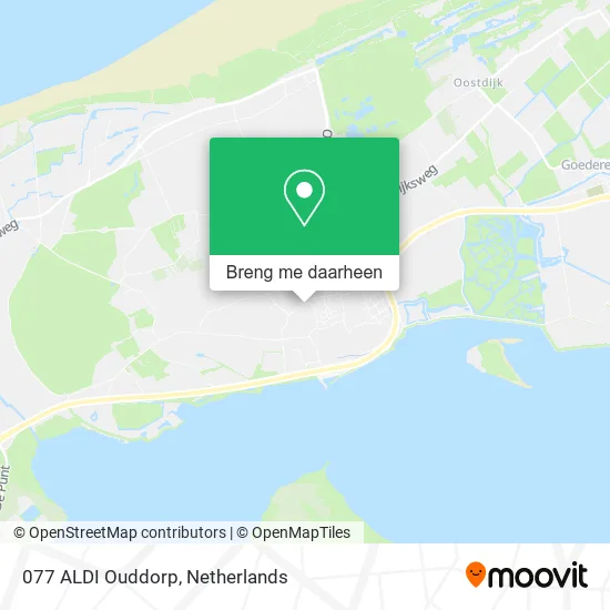 077 ALDI Ouddorp kaart