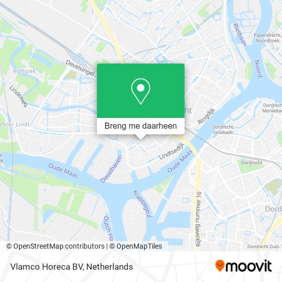 Vlamco Horeca BV kaart