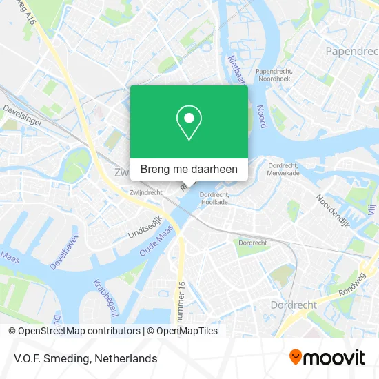 V.O.F. Smeding kaart