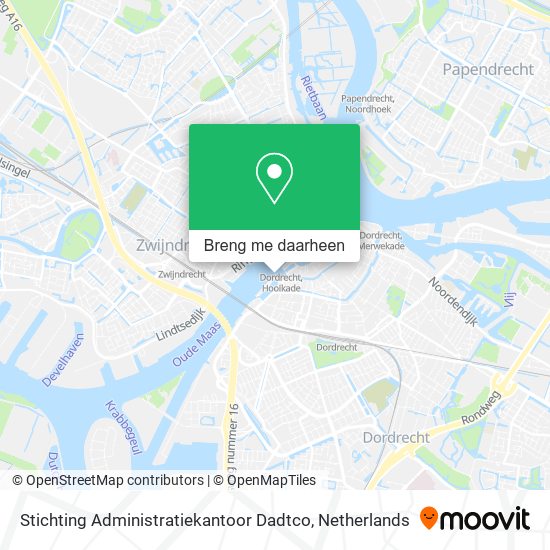 Stichting Administratiekantoor Dadtco kaart