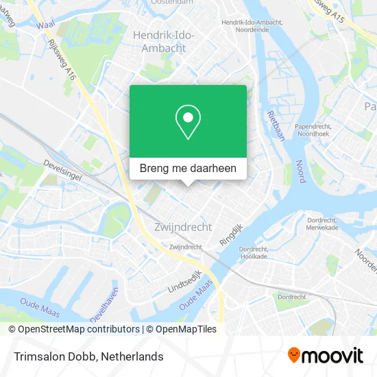 Trimsalon Dobb kaart